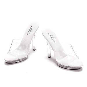 NEW Ellie - Womens M-vanity Fitness Sandals Clear